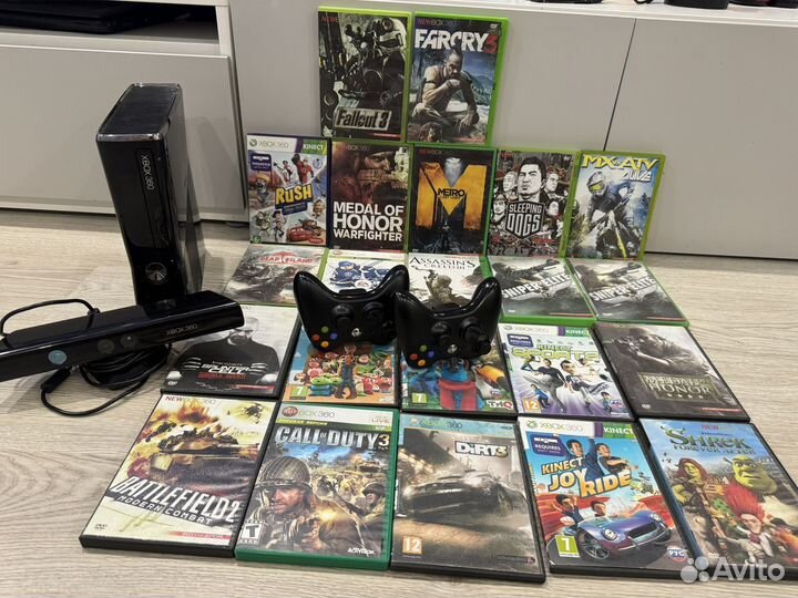 Xbox 360+прошитый+игры