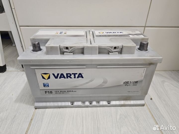 Аккумулятор АКБ varta Silver dynamic-85Ач (F18)
