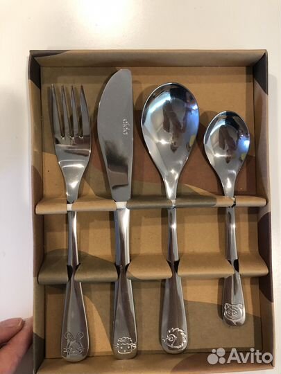 Детские столовые приборы Дания