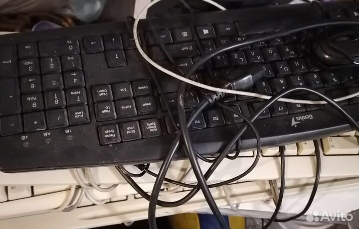 Мониторы и клавиатуры бу