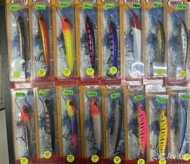 Воблеры троллинг Rapala, Halco, Marauder Pontoon21