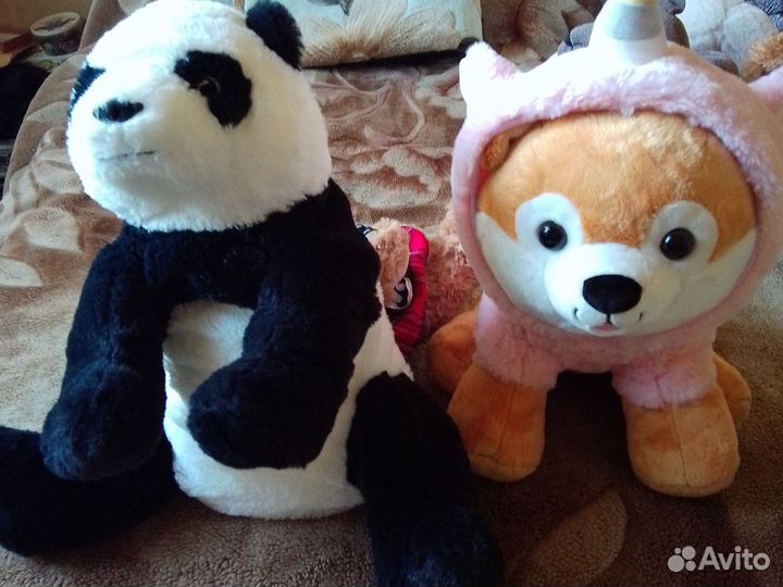 Мягкие игрушки пакетом