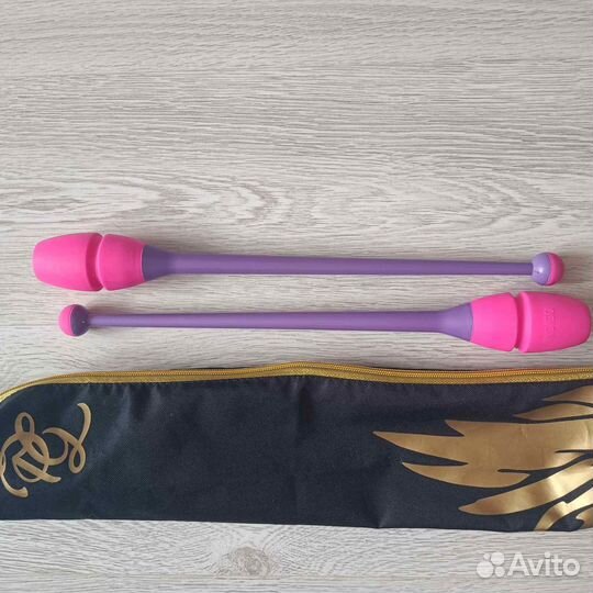 Булавы для художественной гимнастики indigo + Чехо