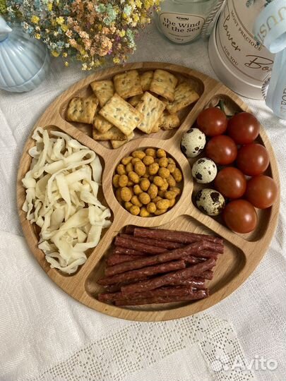 Менажница деревянная