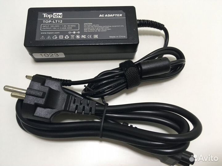 Блок питания для Asus 19V 3.42A (3.0x1.1) 65w