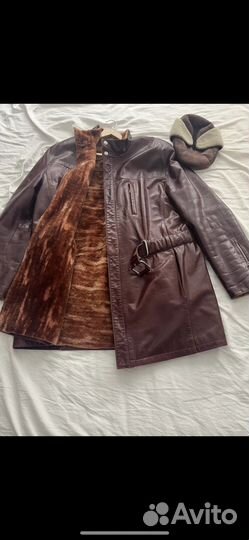 Дубленка мужская двухстороняя