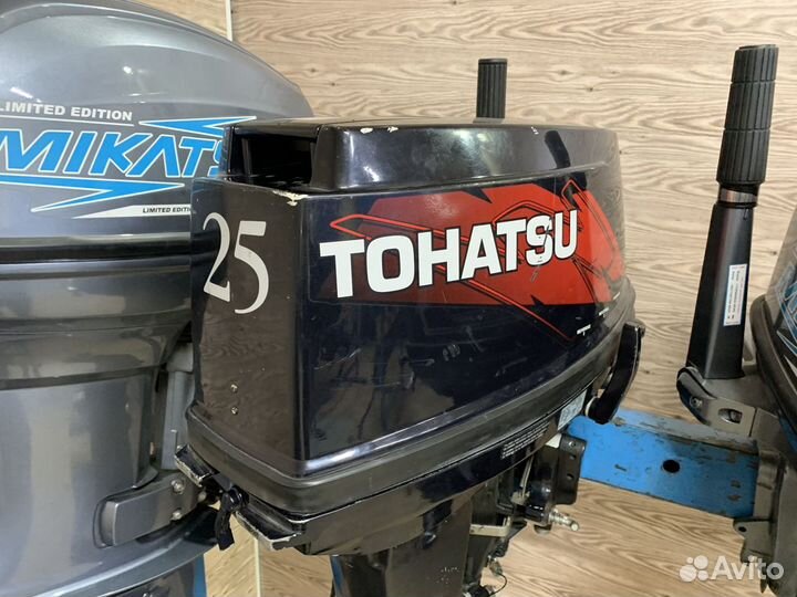 2-х тактный лодочный мотор Tohatsu 25 Б/У