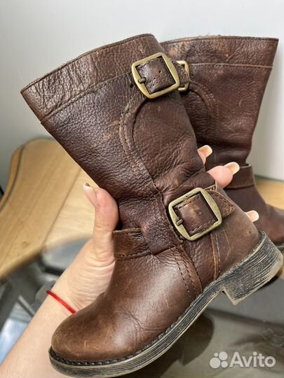 Сапоги zara на девочку 24р