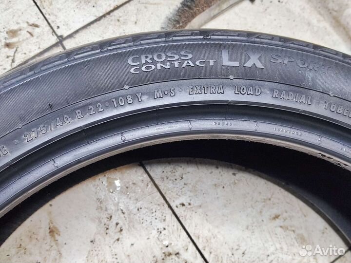 Continental ContiCrossContact LX Sport 275/40 R22 108Y