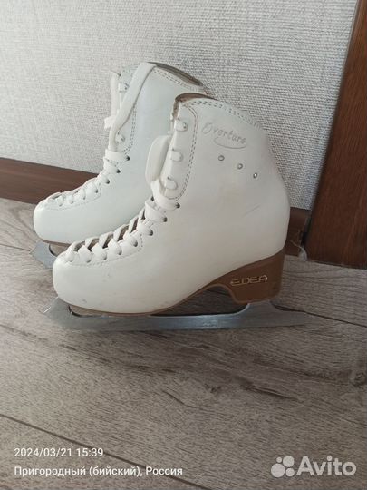 Фигурные коньки edea 30 р-р