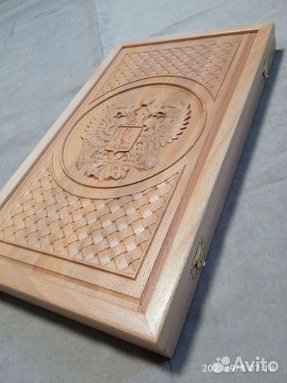 Нарды резные Россия, бук