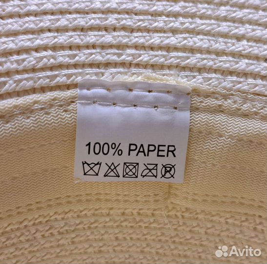 Шляпа женская соломенная