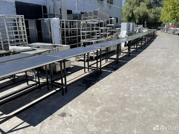 Столы из нержавейки бу