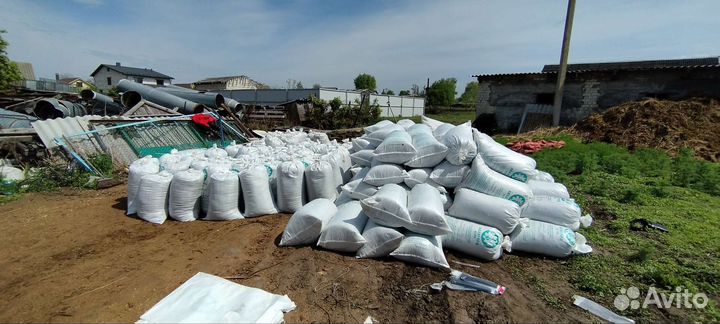 Навоз перегной в мешках и россыпью