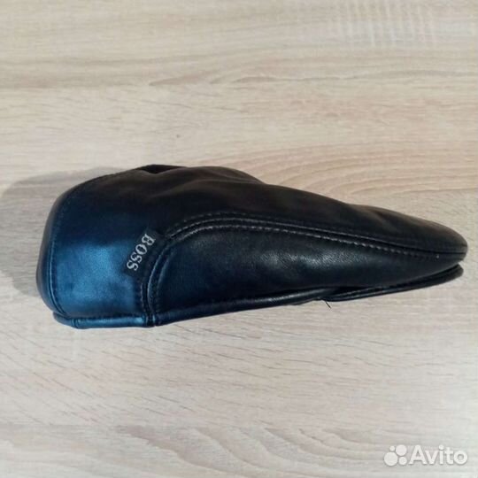 Кожаная кепка