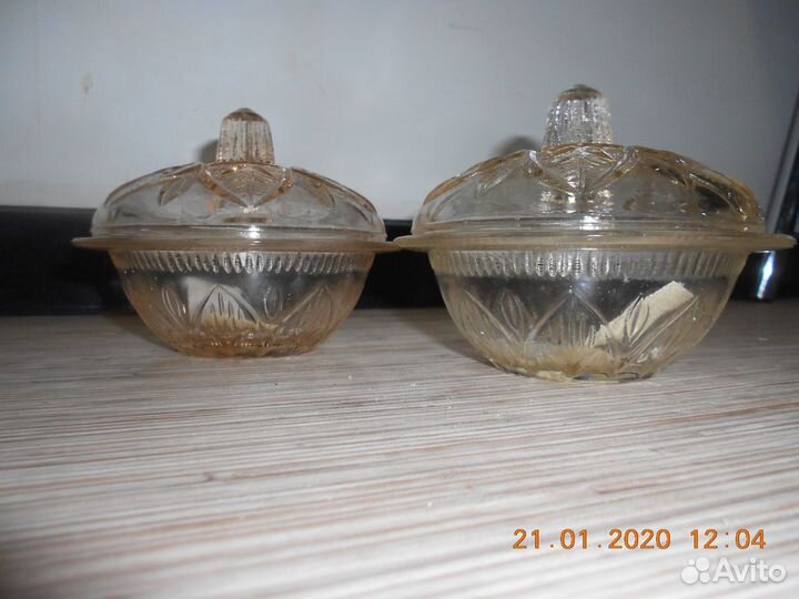 Солонка с крышкой периода СССР