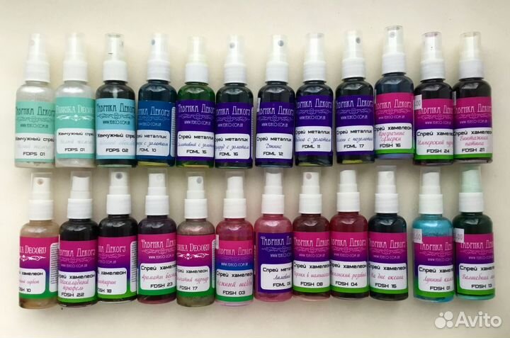 24 спрея от Fabrika Decoru