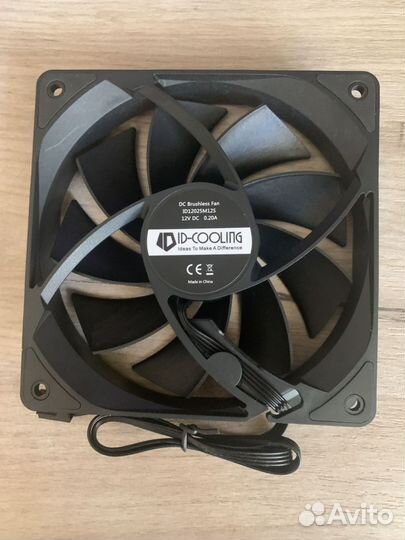 Корпусные вентиляторы ID-cooling XF-12025-SD-K