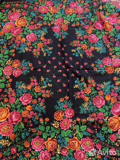 Русский народный платок палантин