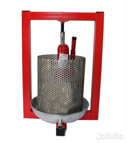 Пресс для отжима сока настольный 13л, домкрат 3т