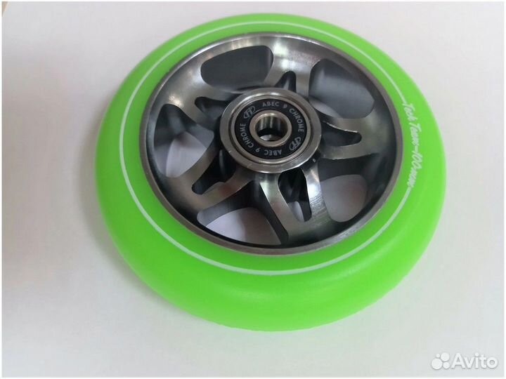 Колесо самоката X-Treme 100*24 мм 5 SH green