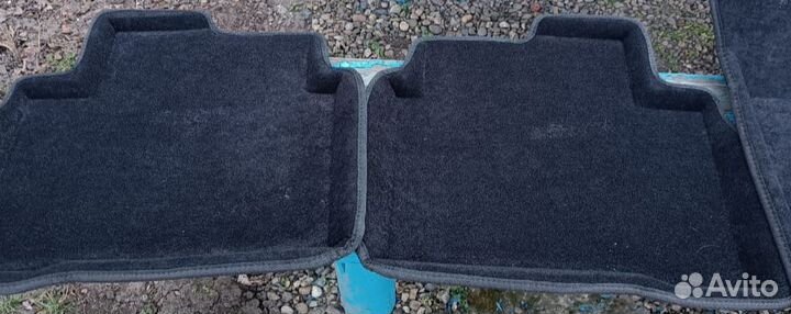 Коврики текстильные с бортиками