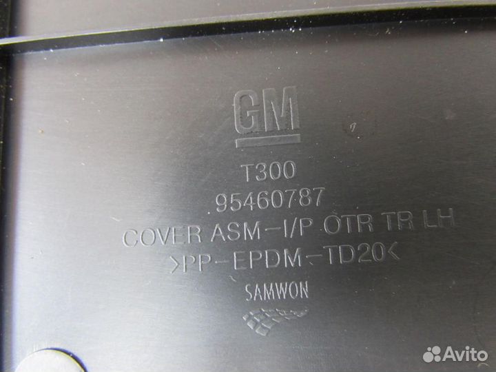 Накладка торпедо для Chevrolet Aveo 2011