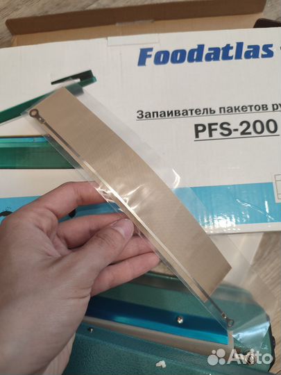 Запаиватель пакетов ручной Foodatlas