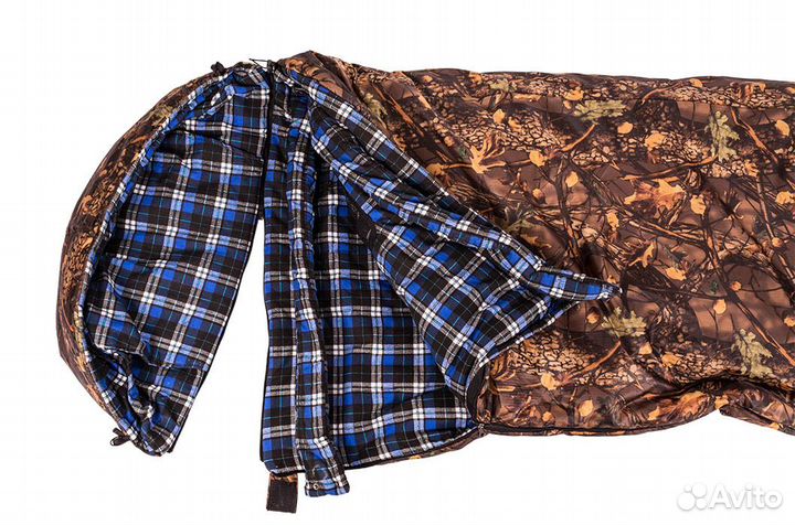 Спальный мешок Зима с капюшоном, одеяло 1,0-1,8 м