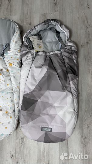 Зимний конверт в коляску