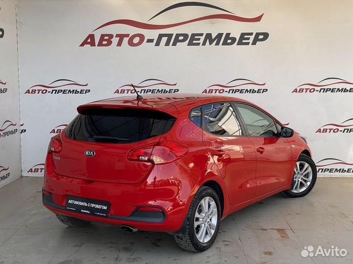 Kia Ceed 1.6 AT, 2014, 190 546 км