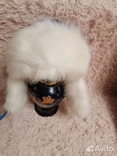 Шапка ушанка женская