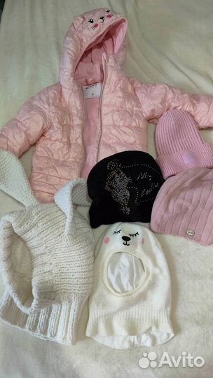 Пакет вещей на девочку размер 80-92