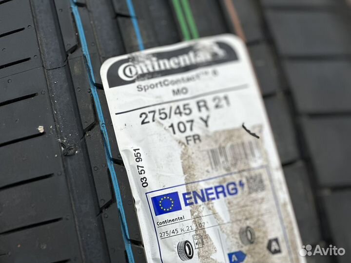 Continental ContiSportContact 6 275/45 R21 и 315/40 R21