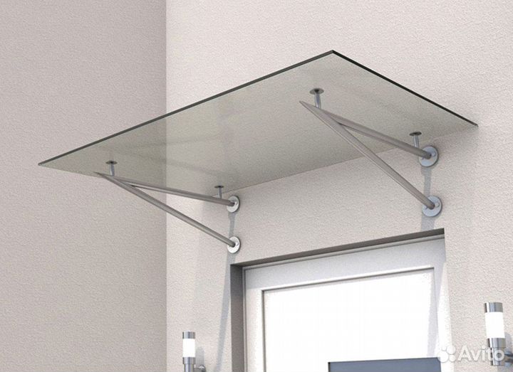 Стеклянные навесы