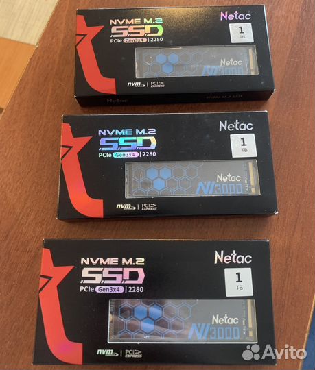 SSD Netac NVMe M2 PCIe 3.0x4 1 TB