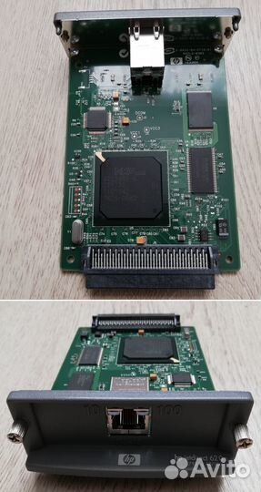 HP JetDirect 615/620 и HP-GL/2 Accessory Card