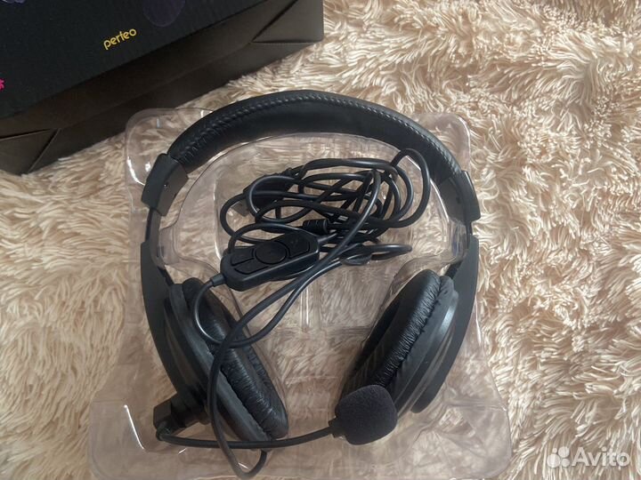 Мультимедийные наушники новые