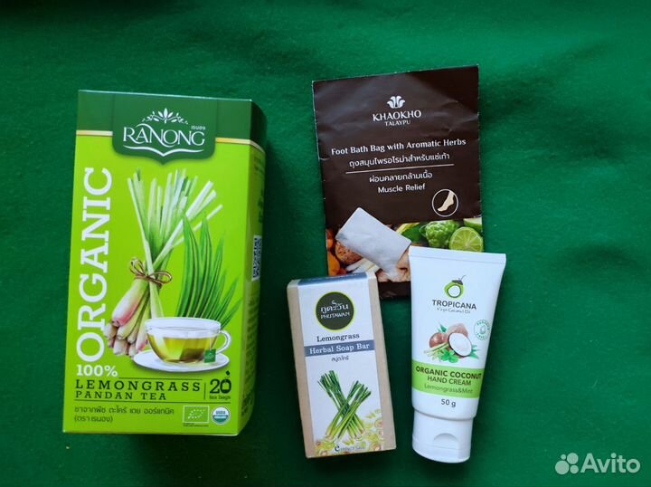 Косметика из Тайланда крем саше мочалка Тайская
