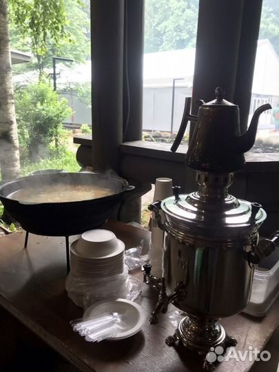 Самовар на дровах аренда бу