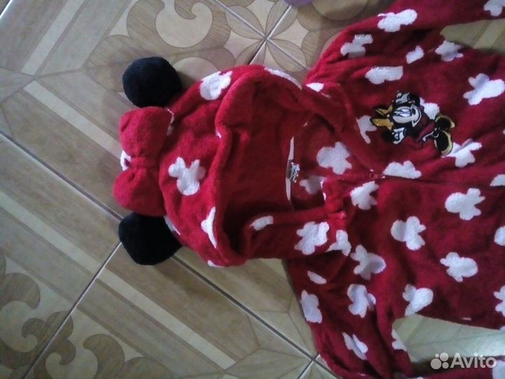 Костюм кигуруми пижама Микки Маус