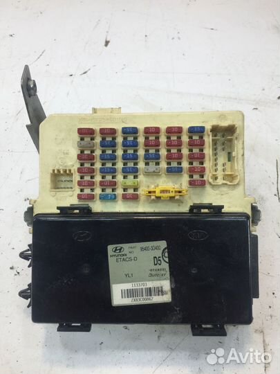 Hyundai Sonata EF блок предохранителей внутренний