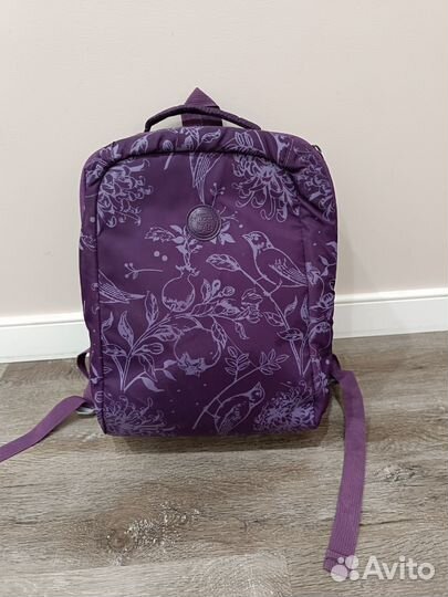 Школьный рюкзак grizzly фиолетовый