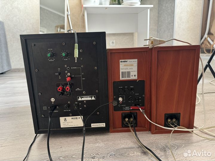 Сабвуфер sven HA-620W +Колонки sven MA-331