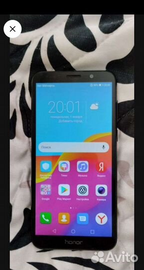 Телефон honor 7a