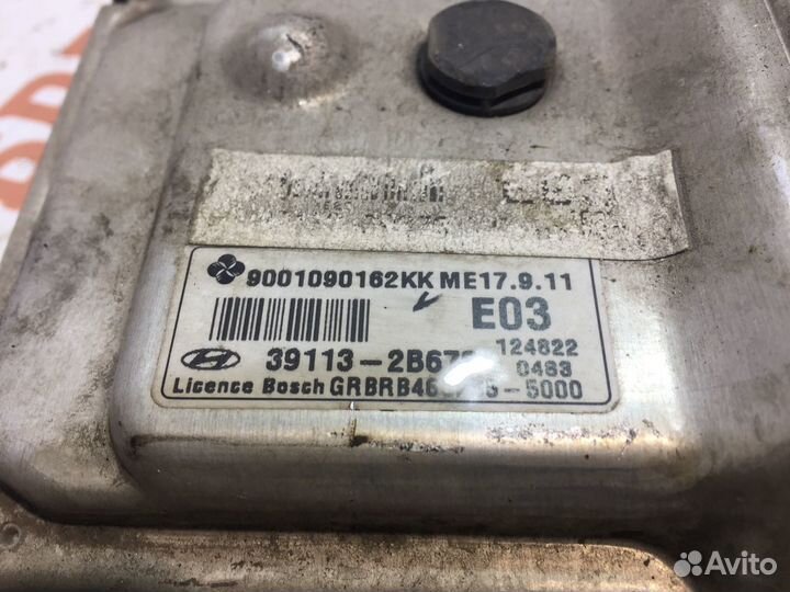 Хендай Солярис Блок управления двигателем