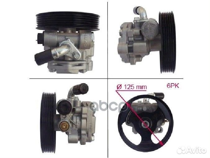 Насос гур mazda 3 1,4/1,6 03- ST-VP123 Sat