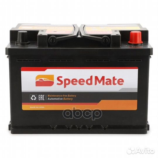 АКБ speedmate AGM 12V 70Ah 760A 278x175x190 /+