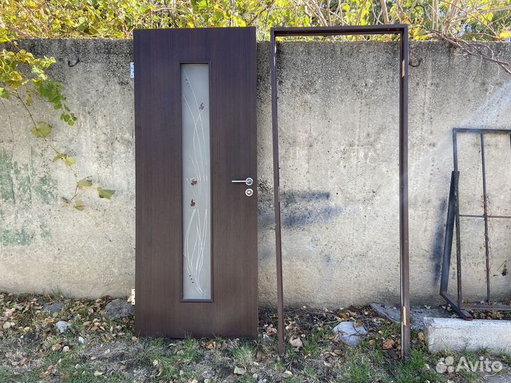 Дверь межкомнатная 800х2000 с коробкой бу