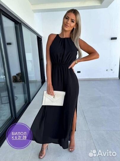 Вечернее платье длинное